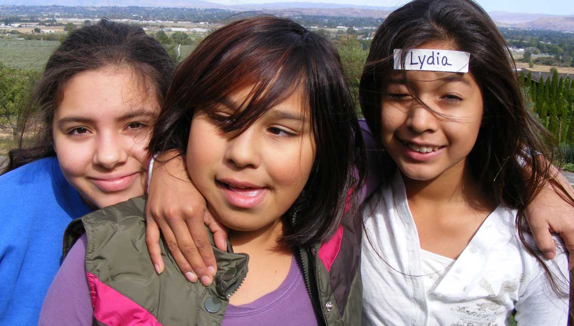 Davia Cece Lydia from Lapwai